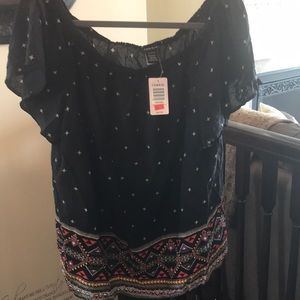 NWT BOHO TOP